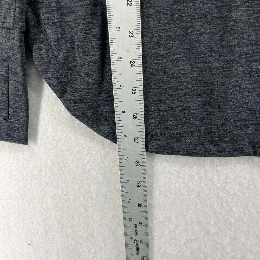 Member's Mark Shirt Women's Sz M Gray Favorite Soft Funnel Neck Pullover - Picture 5 of 11